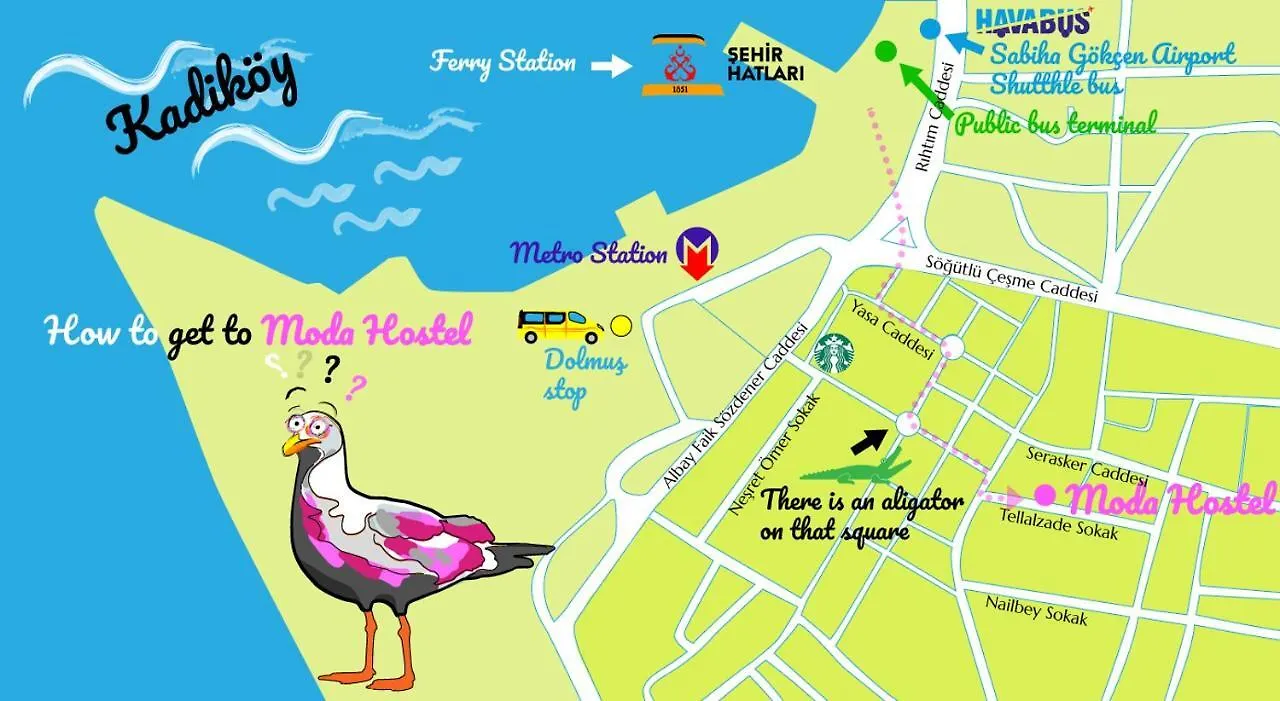 Moda Hostel イスタンブール トルコ
